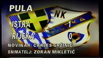 1. HNL 1995/96 Istra - Rijeka, Rijeka - Šibenik