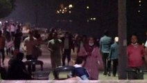 İstanbul'da ısınan hava sonrasında sahillere akın eden vatandaşlar, koronavirüs önlemlerine uymadı