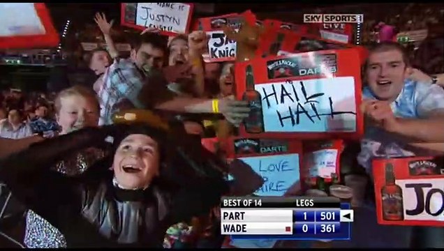 2009 Premier League of Darts Week 8 Part vs Wade