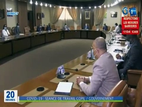 RTG / Covid 19 - Reunion entre le COPIL et le gouvernement - De nouvelles stratégies de riposte contre le coronavirus en vue