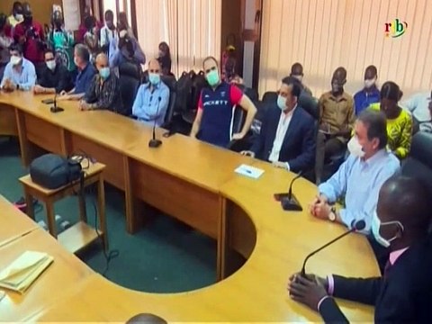 RTB / Lutte contre le covid 19 - Don de 60 millions de la communauté Libanaise vivant au Burkina au ministère de la Santé