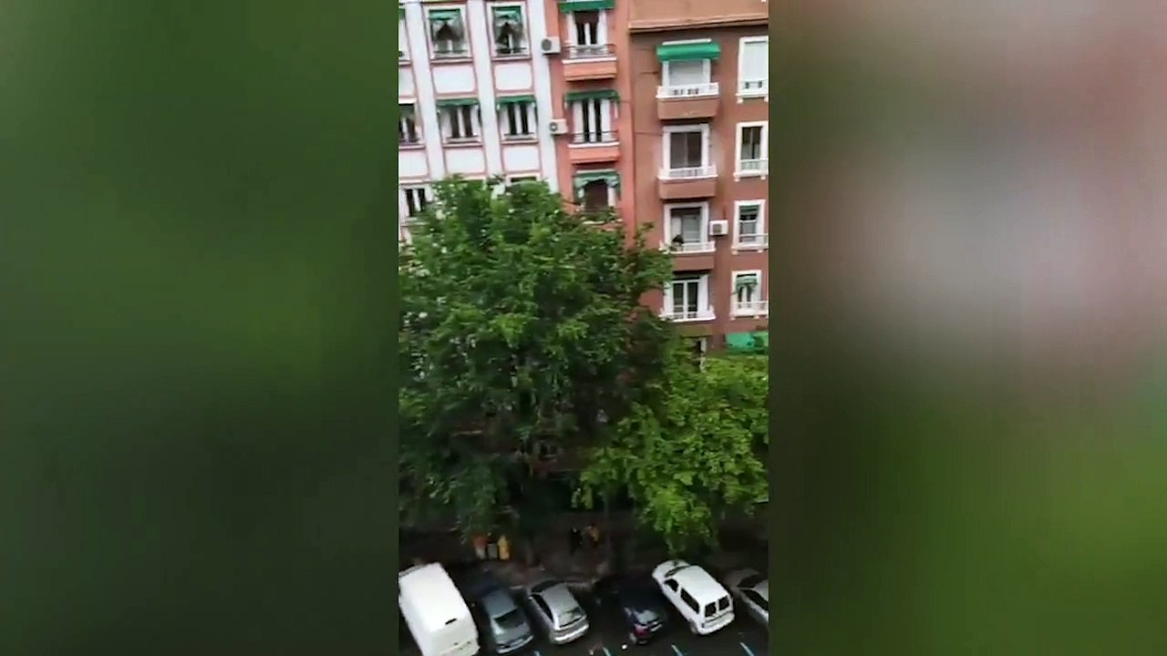 Caceroladas en Madrid