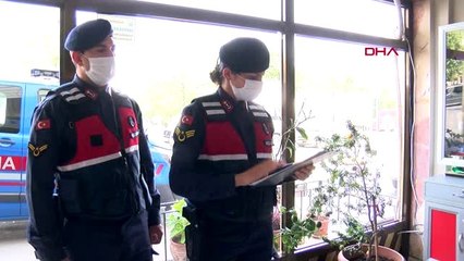 SARIYER'DE JANDARMADAN BERBER VE KUAFÖRLERE DENETİM