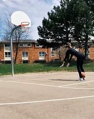 Kanadalı jimnastik sporucusundan muhteşem hareket!