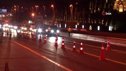 Dört gün sürecek olan sokağa çıkma kısıtlaması başladı, denetimler devam etti