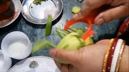 আম মাখা / Raw Mango Chat | Kacha Aam Makha