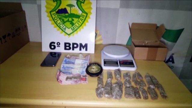 PM flagra comércio de maconha no Periolo e detém dois indivíduos