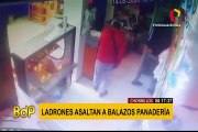 Chorrillos: cámaras de seguridad registran robo en panadería