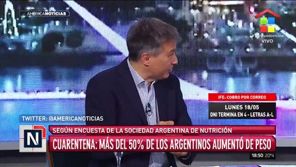 Скачать видео: Cuarentena: más del 50% de los argentinos aumentó de peso