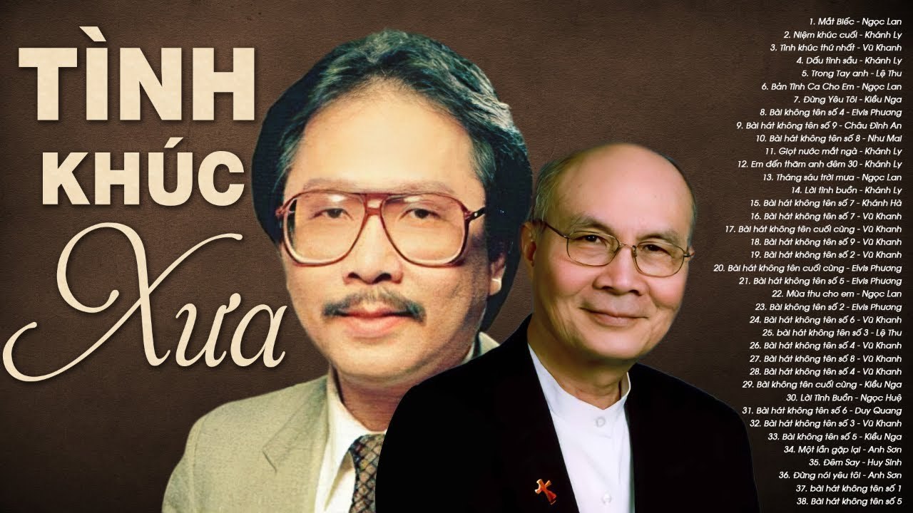 Mắt Biếc, Niệm khúc Cuối  - Dòng nhạc TÌNH CA XƯA Sáng Tác Ngô Thụy Miên, Vũ Thành An Bất Hủ
