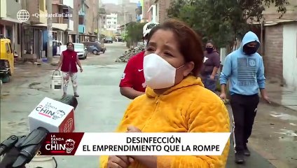 La desinfeccion se ha convertido en el mejor emprendimiento en tiempos de COVID-19