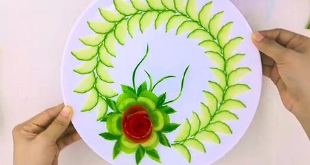 Cut the Tomato Just So & It Becomes Beautiful Flower Like This