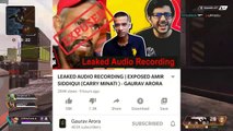 CarryMinati Reacts To DELETED VIDEO - YouTubers Respond! - Amir Siddiqui Exposed Audio Recording -