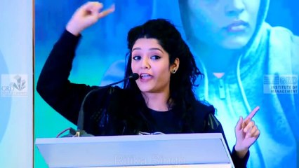 What an inspiring message !! #Ritikasingh