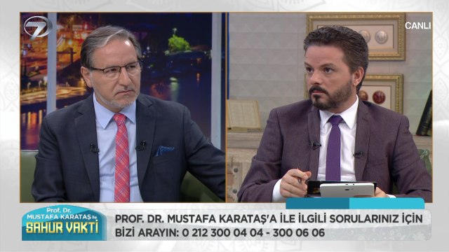 Prof. Dr. Mustafa Karataş ile Sahur Vakti - 16 Mayıs 2020