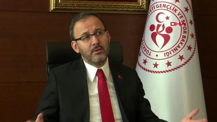 SPOR Bakan Kasapoğlu Gençlik Haftası'nda temsilci gençlerle bir araya geldi