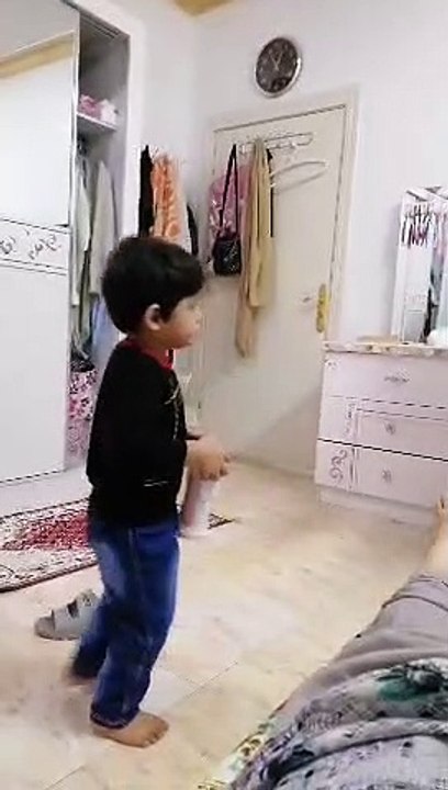 Baby Talking With Baba