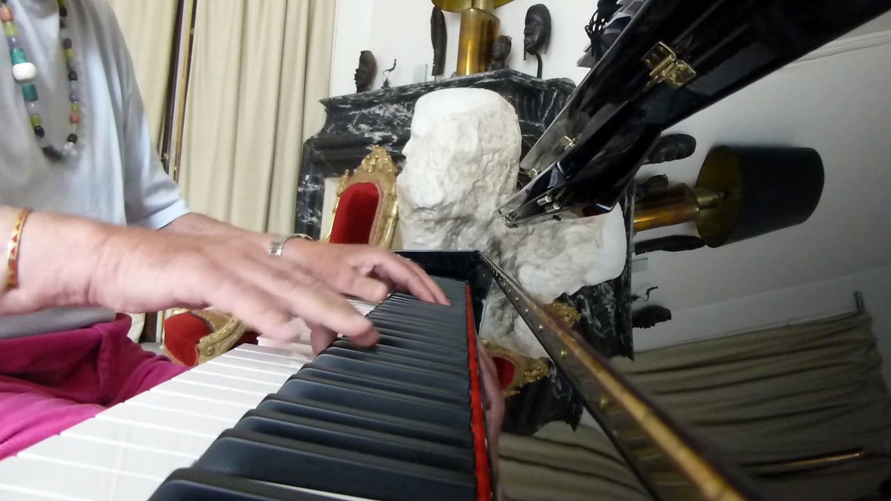 virus blues ,improvisation piano par  vladimir mitz