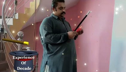 Silk vanashing wand magic trick