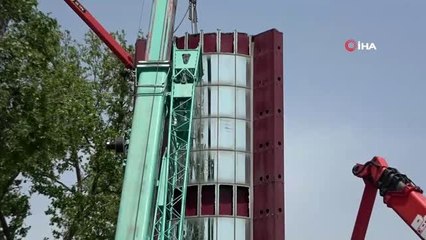 Beşiktaş'ın simgelerinden "Özgürlük Anıtı" yıkılıyor