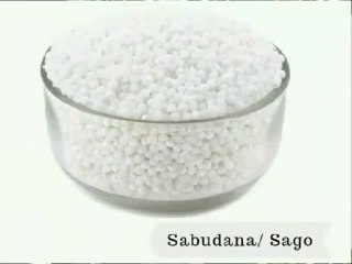 সাবুদানা বা সাগুদানা যে আমরা খাই, সেটা আসলে কি দিয়ে তৈরি?