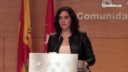 Ayuso acusa al Gobierno de provocar "la ruina de Madrid": "Nos tienen rehenes, nos tienen amordazados"