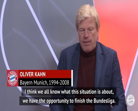 Bayern legend Kahn 'not enthusiastic' about Bundesliga return