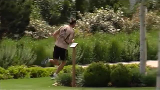 Los jugadores del Real Madrid entrenan sprints y resistencia para ponerse a punto