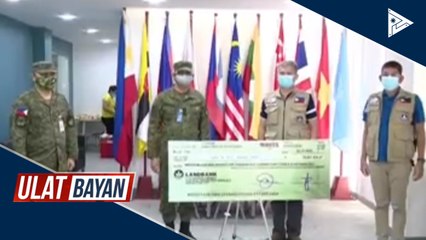 AFP, ibinigay na sa OCD ang cash donation para sa pagtugon sa CoVID-19