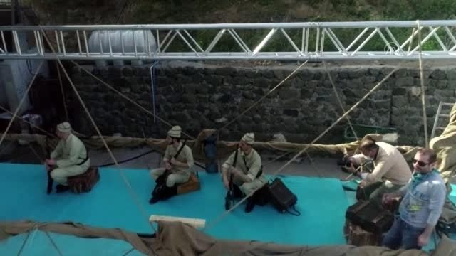 19 Mayıs coşkusu tırın üzerine kurulan tiyatro sahnesi ile yaşanacak