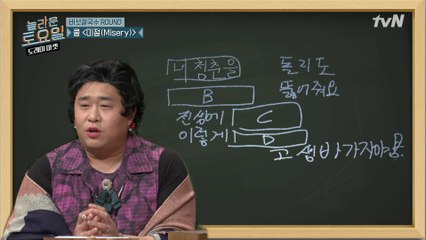 놀토 1타 강사 문세윤의 '미저리' 강의