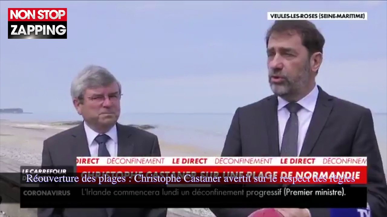 Réouverture des plages : Christophe Castaner avertit sur le respect des règles (vidéo)