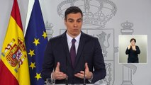 Sánchez pedirá al Congreso una prórroga del estado de alarma de un mes