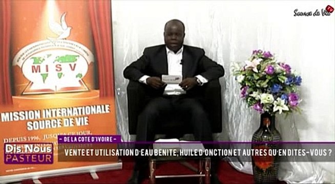 Vente et utilisation d’eau bénite, huile d’onction et autres qu’en dites-vous?|Dis Nous Pasteur