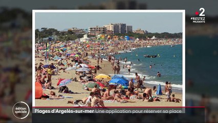 Plages : une application pour réserver sa place