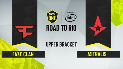 CSGO - Astralis vs. FaZe Clan [Dust2] Map 1 - ESL One Road to Rio - Upper Bracket Final - EU