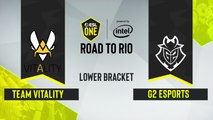 CSGO - G2 Esports vs. Team Vitality [Nuke] Map 1 - ESL One Road to Rio - Lower Bracket Final - EU