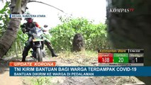 Iringan Naik Motor, TNI Polri Kirim Bantuan ke Warga Pedalaman di Medan