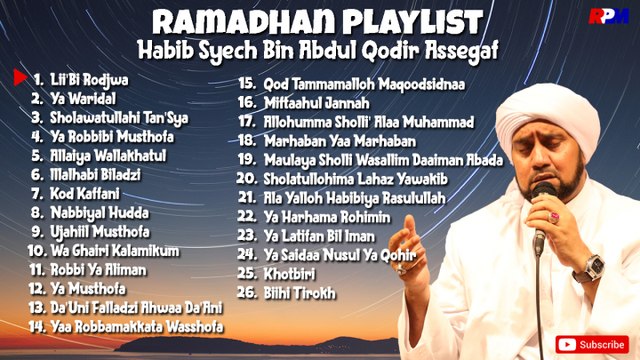 Habib Syech Bin Abdul Qodir Assegaf - Sholawat Terpopuler Ramadhan 2020 I Full Album