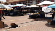 Koronavirüs vakaları görülen köydeki pazarcılar tezgah açmadı