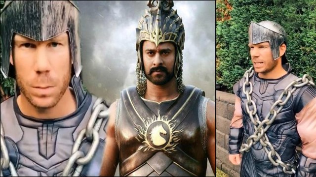 David Warner Recent Bahubali TikTok Video Goes Viral