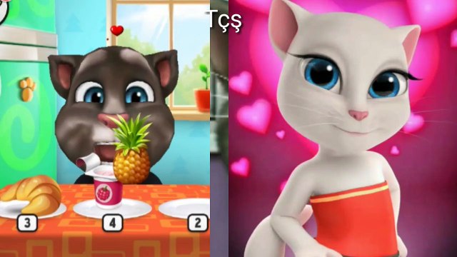 Eşekler hep Aı der - Çocuk Şarkıları | Konuşan kediler Tom çocuk şarkıları ve Tekerlemeler