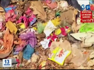 RTG / Tchibanga - Bavettes usées - L’incivisme des populations