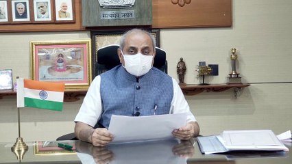 NITIN PATEL REVIEW HEALTH TEAM'S PERFORMANCE IN COVID-19 PANDEMIC IN GUJARAT