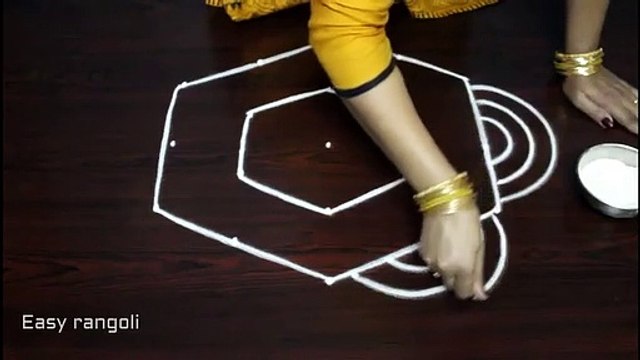 chukkala muggulu, with 5 dots, - 5 dots rangoli ,designs ,- beautiful kolam, designs with, dots