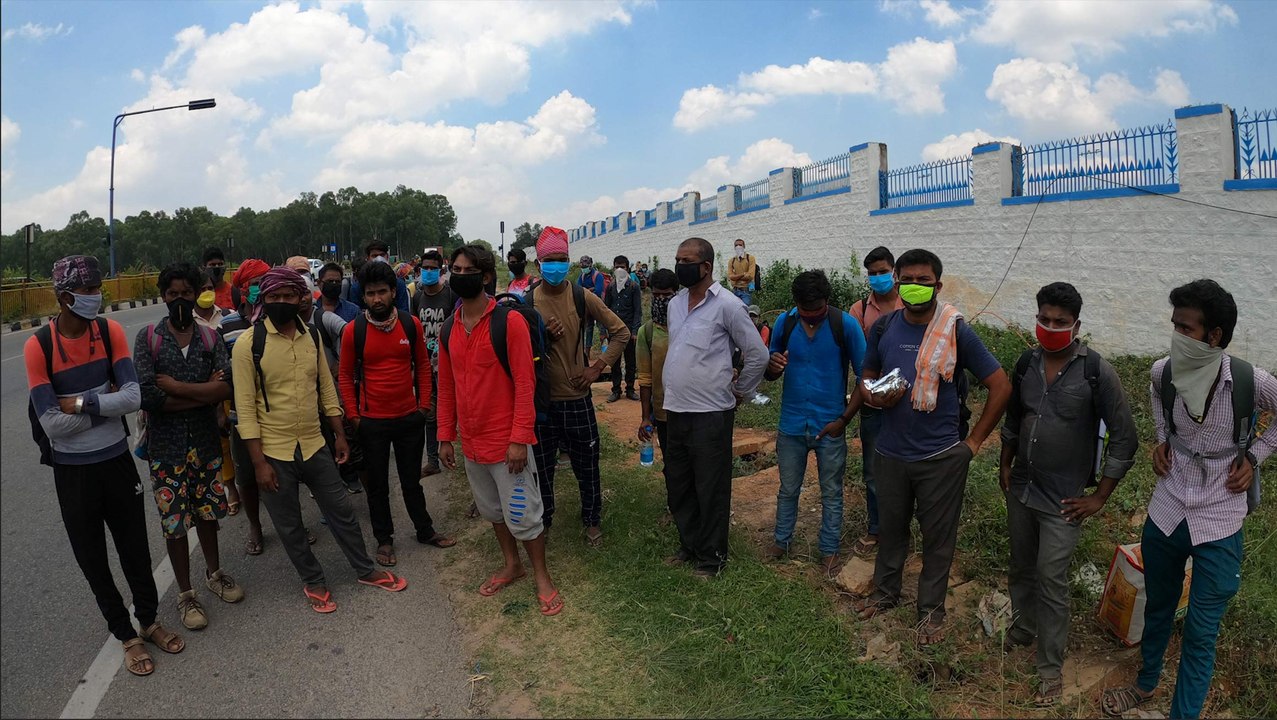 Despite trains plying, migrant workers in B'luru forced to walk thousands of kilometres to get home