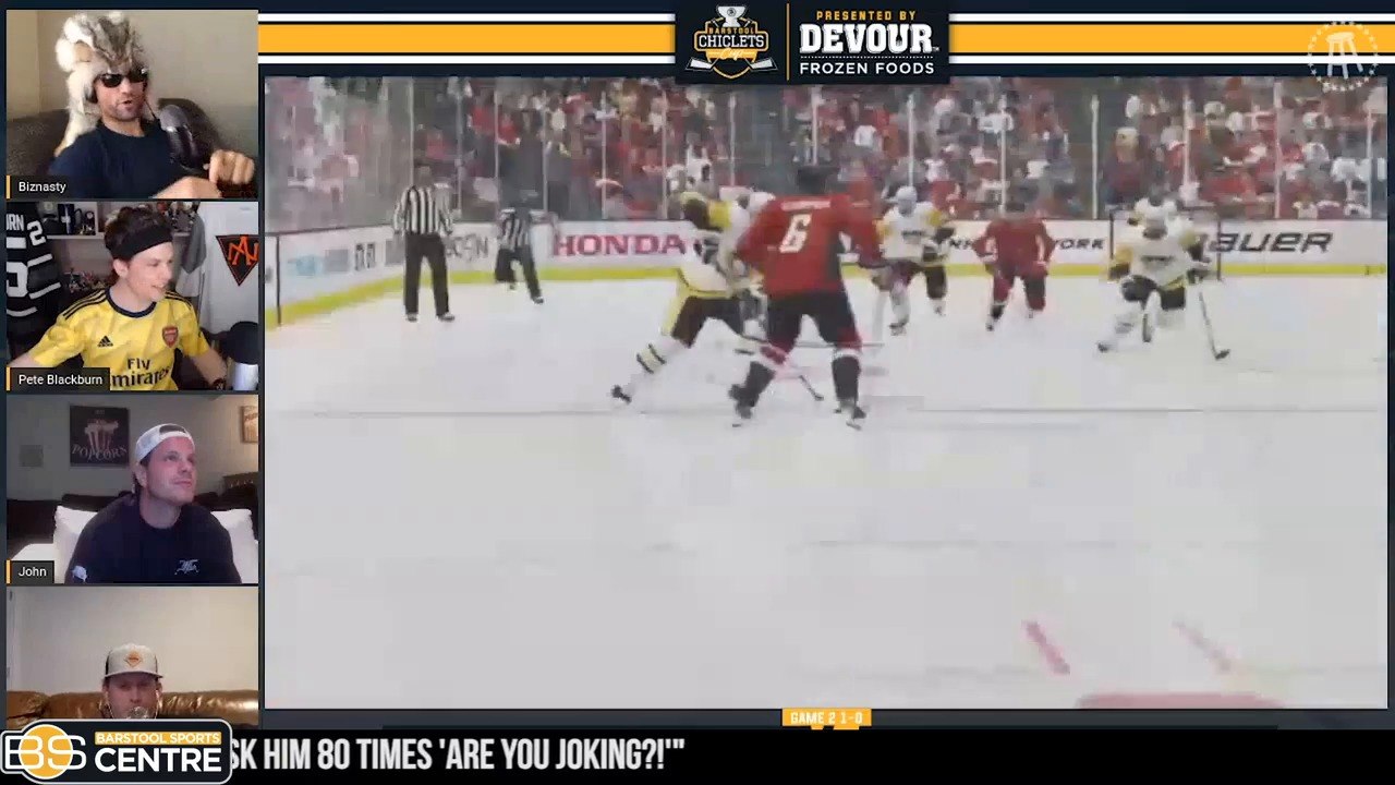 Barstool Sports Centre: The Chiclets Cup, Matchup 4 - John Carlson Vs Pete Blackburn