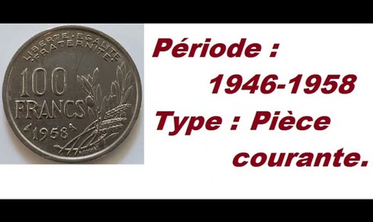 RARE 100 Francs COCHET