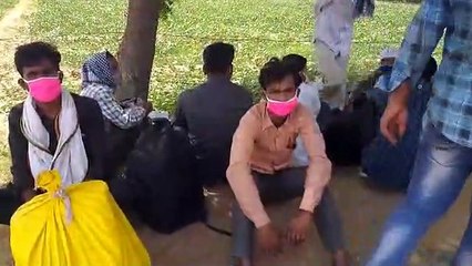 स्पेशल ट्रेन से पहुंच रहे मजदूर, मौके पर पहुंचा प्रशासन