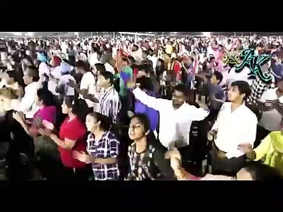 Mai boleya nach nach yeshu lai Live worship video song Apostle Ankur Narula